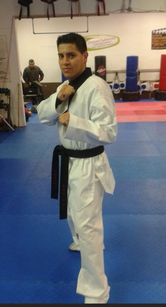 Coach Fabian Diaz, head instructor at Lake County Taekwondo